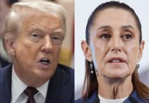 Trump reitera que los cárteles controlan México; “se lo dije a Sheinbaum”, afirma