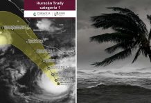 Huracán “Trudy” rozará las costas del Pacífico mexicano este fin de semana: SMN advierte por rápida intensificación