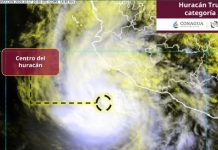 Se intensifica el huracán Trudy a categoría 2 frente a Colima