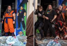 Hombre defiende su tienda de videojuegos durante protestas en Francia y desata ola de memes; usuarios lo apodan “Goku”