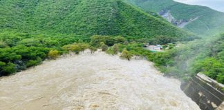 Conagua abre compuertas de la presa La Boca por lluvias en Nuevo León