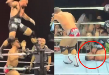 Luchador de la WWE sufre caída sobre el cuello durante un evento en Hawái