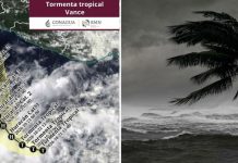 Se forma tormenta tropical Vance en el Pacífico: podría convertirse en huracán categoría 3 en los próximos días