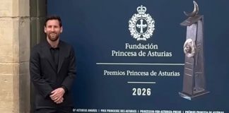 Messi se emociona al recordar a su padre durante los Premios Princesa de Asturias 2026