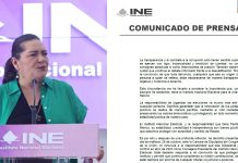 Guadalupe Taddei renuncia al INE; dejará el cargo este lunes
