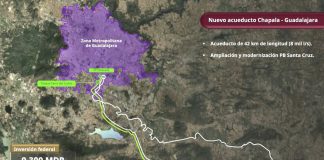Anuncian inversión federal de 14 mil 500 mdp para obras de agua en Guadalajara